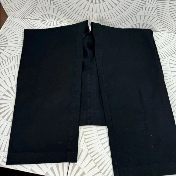 Chicos Women’s Black‎ Flat Front Pants Fabulously Slimming Chicos Size 3 - Picture 4 of 8